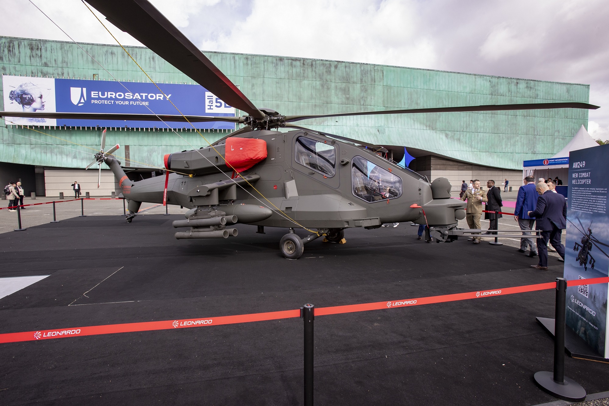 Leonardo Unveils AW249 Attack Helicopter At Eurosatory 2024 ...