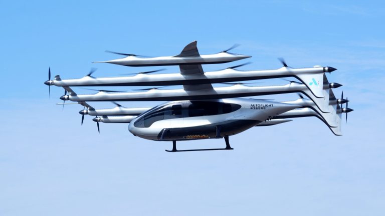 First-of-Its-Kind Electric Aircraft Lifts Off in China