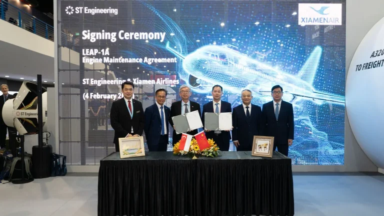 ST Engineering and Xiamen Airlines sign new LEAP-1A MRO deal