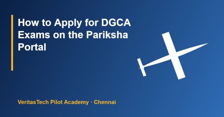 How to apply for DGCA exams on the Pariksha portal