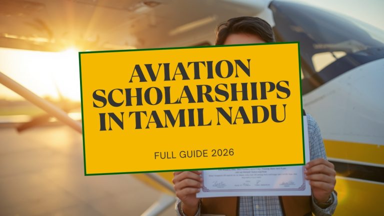 Aviation Scholarships in Tamil Nadu — Full Guide 2026 thumbnail